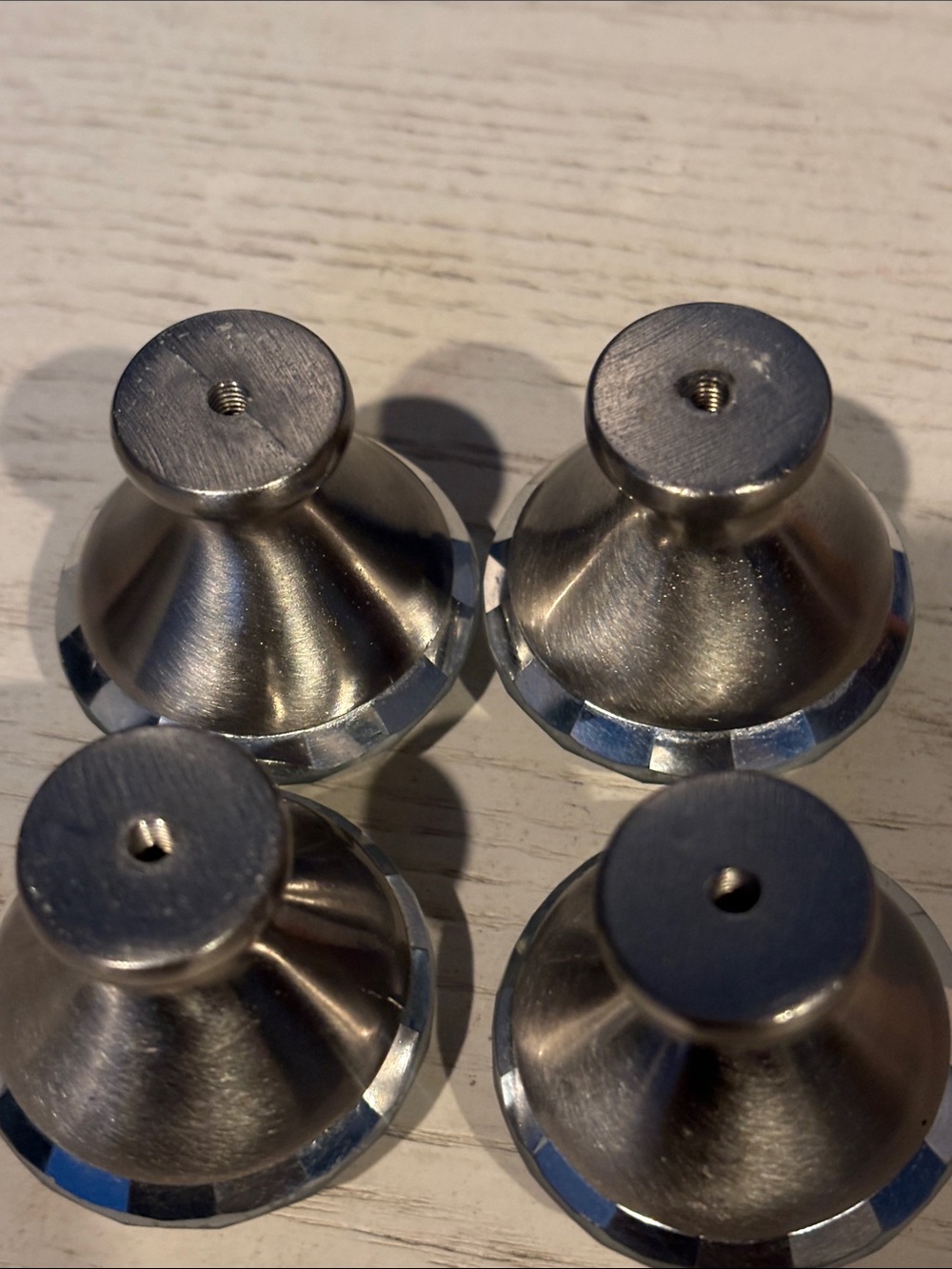 Crystal Glass Cabinet Knobs - Clear Diamond Pulls - Picture 6 of 6